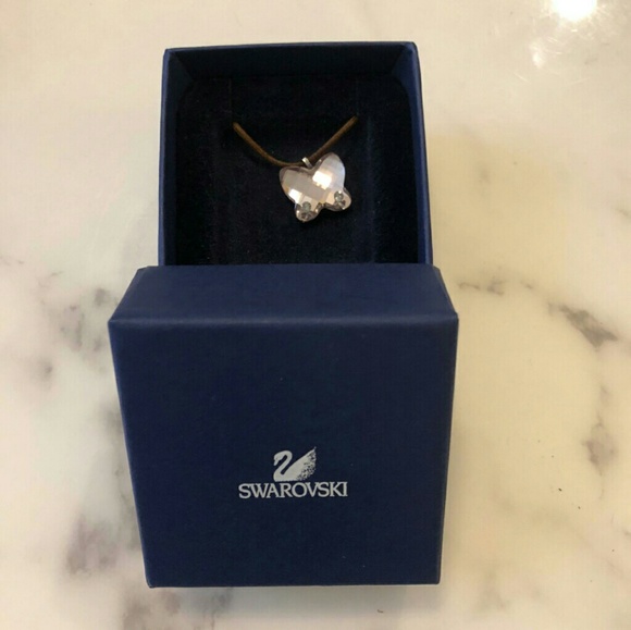 NIB Swarovski Butterfly Necklace - Picture 2 of 4
